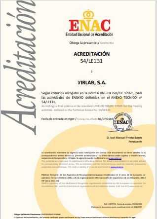 Certificado ENAC CERT_165_LE_131_rev2_2021_v0
